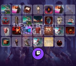 ❤️ Twitch Drops 🌌 #IntoTheRainbow 2026 ✅ Dead by Daylight [Total 27 Items]
