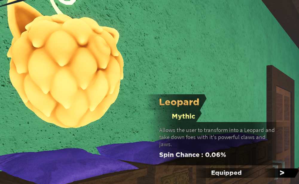 001 [Instant] [Fruit Battlegrounds] Leopard Fruit Starter