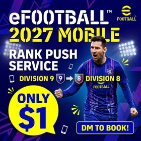 eFootball mobile 2027 rank Division VS people rank 9 to rank 8