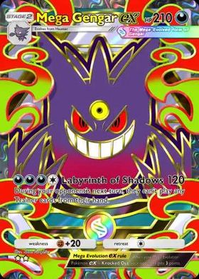 [All language] 2 Star Mega Gengar ex Full Art  - B4b
