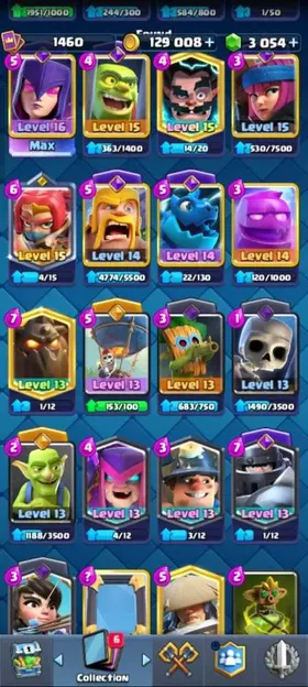 Clash Royale Account | 5 Heroes | 13 Evo