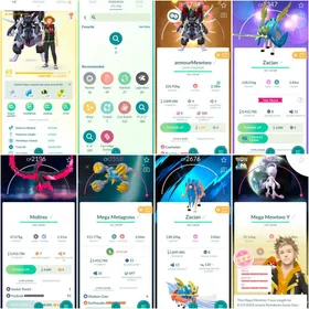 RAREST⚡LEVEL 65⚡LUCKY ARMOUR MEWTWO⚡SHINY SWORD ZACIAN ⚔️ GALAR MOLTRESS⚡SHINY MEGA METAGROSS⚡13 SHINY LEGENDARY⚡81 LEGENDARY ⚡ 51 SHINY⚡INSTANT DELIVERY 🚚