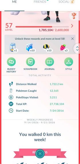 {24 DISCOUNT OFFER } [2016 OG] Lv 57 | 3x SHUNDO | 100% MEWTWO (5.7k Mega E) | 105x 100% IV | 291 Leg / 698 Shiny |