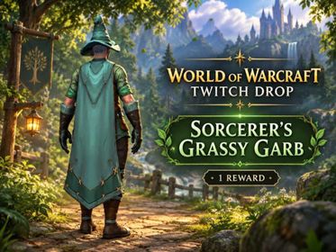 [WoW] World of Warcraft - Sorcerer's Grassy Garb Skin