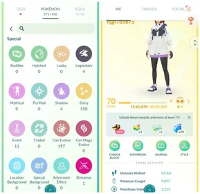 [#226] LVL 70 🔥 | 150 Shiny | 4 Shadow Legendary | 1 Shiny Legendary | 4 Shiny Costume | Shiny Palkia | 10x 100iv | 1x Master ball | 11 Costume | 1000 Item Storage | 450 Pokemon storage | Instant Access