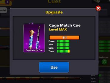 🟢Cage Match Cue Maxx ( Cue Full Upgraded ) Miniclip Account ✅ l Instant Delivery ✅ l 100% Safe Account 🟢