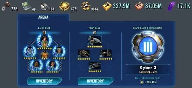 SG7 – 3M+ GP Endgame Account | All Conquest, Rare Resources & Powerful Roster