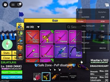 ID 490:LV 2800+Sanguine Art+CDK+SG Dragon Heart + Dragon Storm RACE DRACO V4 FULL GEAR + Gravity Venom Inven |Unverified Account|Auto Delivery|Blox Fruits