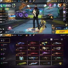 FF ACCOUNT 12 EVOS GUN | premium Skin Collection N36