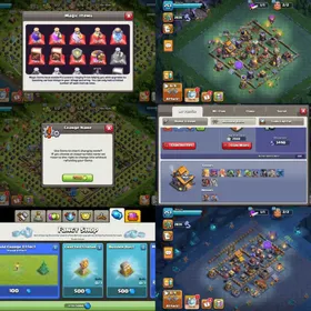 TH18 MAX~6 HERO MAX~6 EPIC MAX~200X WALLS MAX~GOOD ARMY~GOOD PETS~GOOD DEFENCE~9X SKINS~2560 WS~XP-253~FULL ACCESS~BH10
