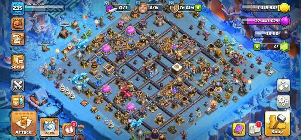 BUILDER BASE GLOBAL RANK 40 | TH18 MAX ALMOST | LEGEND LEAGUE 3 | 6 HERO MAX | 10 EPIC MAX ALMOST | 325 WALLS MAX | 35X SKINS | MAX APPRENTICE | EMAIL CHANGE | XP-235 | MAX BH10