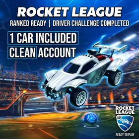 🎮 Rocket League | Competitive Active | Driver Challenge Completed | 1 Car | Full Access 🔒