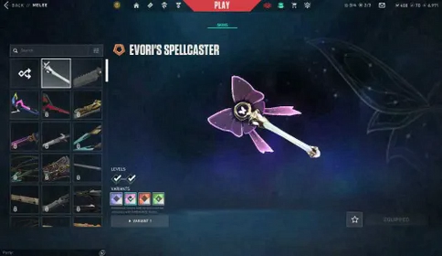 EU/TR | Evori's Spellcaster, Glitchpop Vandal, Aemondir Vandal, Nocturnum Phantom, Gaia's Vengeance Ghost, Forsaken Operator | 20 Skins [Full Access]