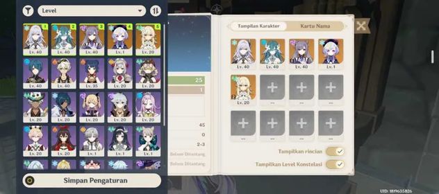 Asia | AR25 | Skirk + Vodyanitsa + Keqing C1 + Qiqi | Selector Free Char ON | Story Liyue Act 1 | Link Email Only