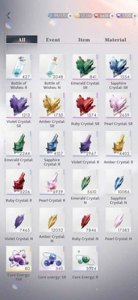 LD28 – Snow Crow Focused Whale Account | 165 Five-Star Cards, Multiple High-Rank Myth Pairs, 6.6K Red Diamonds