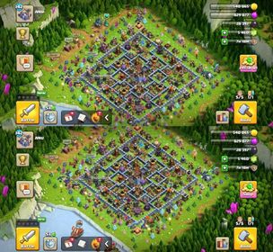 PREMIUM TH-18! XP-142! 8X EPIC EQUIPMENTS! HEROES:-58-70-49-45-32-5! NICE TROOPS! FAST DELIVERY