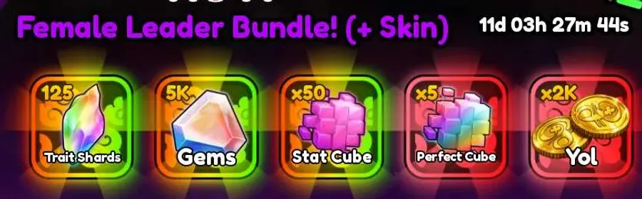 Female Leader Bundle - Anime Squadron