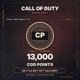 Black Ops 7 | 13,000 COD Points | PC