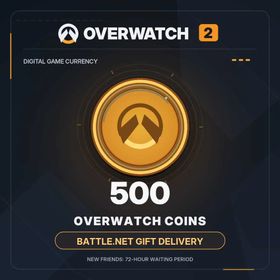 Overwatch 2 | 500 Coins | Battle.net Gift Delivery