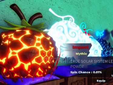 Impact, Nika, Okuchi, Lightning (Mythic) Max Level, Soru Unlocked, Extra Gems | Premium Account | Fruit Battlegrounds | Instant Delivery