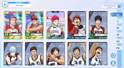 KBSR7 – America Starter Account | LG Murasakibara, LG Kagami, SP Seijuro Akashi & 173 Gacha Coupons