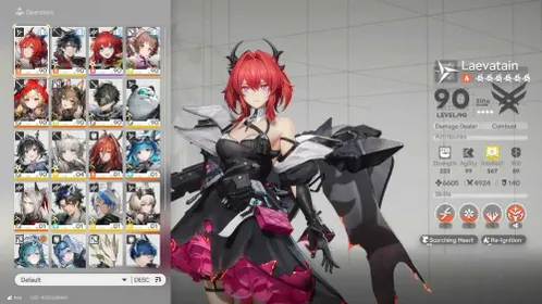 ASIA LV 60 Male Mc | Laevatain P1 Sign + 135840 Oroberyl + 29 Gold Ticket + 14780 AT + 142 Origeometry + Gilberta + Rossi + 4&5-Star Random Character