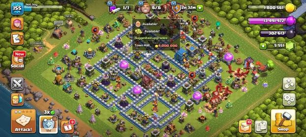 [T31] TH12 Full Max Nothing Left Alot Rare Tree CWL Point Full 2.5k | Level 155 | HERO 65/65/40/40 | Good Hero Equipment Alot Full Magic Items | INSTAN DELIVERY