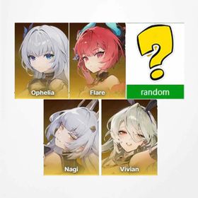 Global|Vivian+Nagi+Flare+Ophelia+Random 5-star character|Only completed the tutorialg