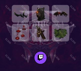 ✅ Twitch Drops 🌌 PoE1 ExileCon 4/4 👑 Path of Exile [Total 6 Items]