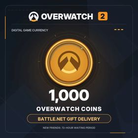 Overwatch 2 | 1,000 Coins | Battle.net Gift Delivery