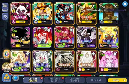 [ Dark Cacao Sv ] Meta Team ( DE , TK , Nether Queen , Ananas , Time Shadow , Millennial Tree Etc.)