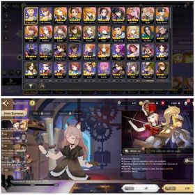 44-Global asia starter fresh | 27 ssr full hero collab demon slayer + solo leveling | 649 standard ticket