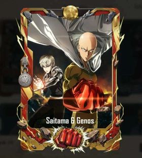 SAITAMA & GENOS CARD ⚡ONLY ID CODE NEED ⚡SUPER FAST DELEVERY ⚡AFTAR BUY SEND ID CODE