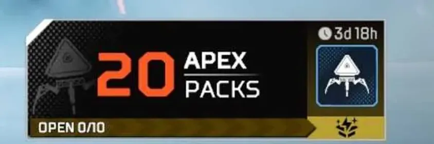 STOCK1041 //18 lvl \ 4k DAMAGE on Wraith - 20 UNOPENED PACKS // 17400 LT & 4100 APEX COINS