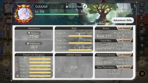 Global |4 EX7(Gelidus,Melia,Rosie,Juri)|50 TC6(Orkah,Silvesta,Skuld,Rudy,Clemyth)|3K Ruby|1 LegCost|BLESPERM|Netmarble|7KR067B