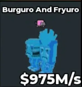 [INSTANT DELIVERY] Burguro And Fryuro (DIAMOND)975M/s l Steal A brainrot