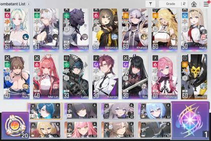 Asia | Heidemarie ME6 | 25 SSR Combatant(Inc Dupe) and 5 Partner | 1 Omega and 20 Standar Pull