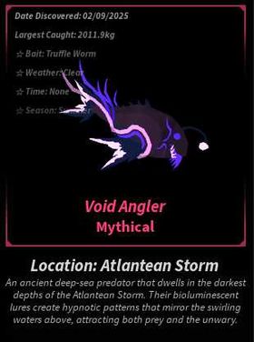 FISCH - Void Angler (Mythical)