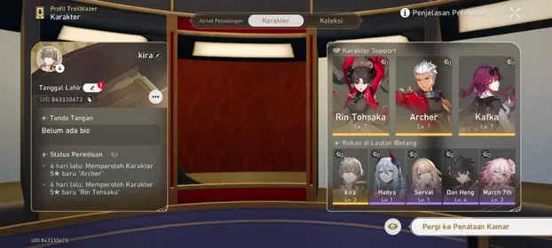 (Available) ASIA LT4 | starter Rin tohsaka + archer | male MC, 1golden Comp, allunset, safe account, fresh |