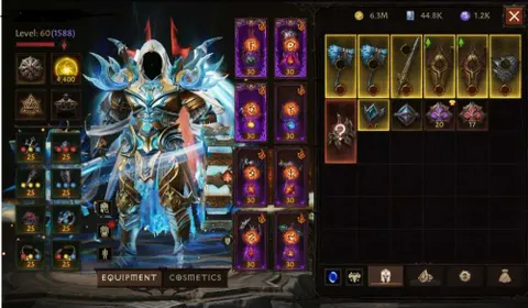 Eu - The Butcher / 4400 Resonance Barbarian / 1588 Paragon / Very Perfect Account / Lot of Costumes / Details Below