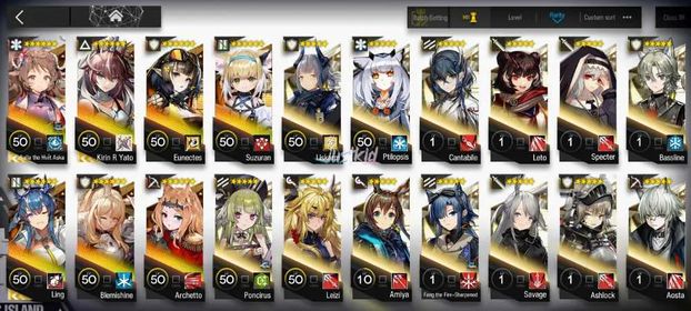 ARKNIGHTS GLOBAL STARTER 7*6 , 3 LIMITED KIRIN YATO,LING,EYJA ALTER , SUZURAN,ARCHETTO,BLEMISHINE,EUNECTES