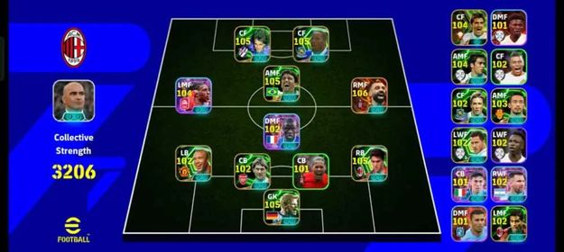 3206 strength🔥Big Time Salah🔥Bullet Header Drogba🔥costacua🔥Oliver kahn GK🔥olise🔥only konami🔥