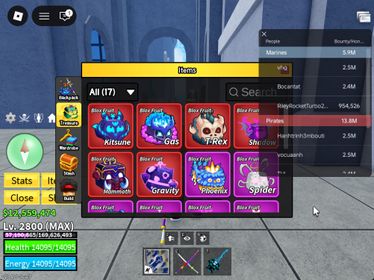 ID 527:Level 2800+God+CDK+SG Kitsune Gas T-rex Mammoth Gravity Shadow Inven|Unverified Account|Auto Delivery|Blox Fruits