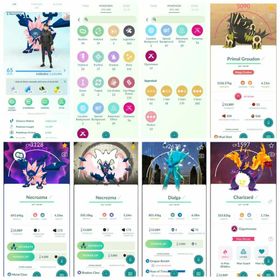 💯 Level 65 🔥 265x Legendary 🍀 17x Shiny&Legendary 🐉 Shiny DawnWing,Origin Dialga Special BG 🚀Shiny Gmax Charizard💥 Shiny Duskmane ✍🏻 Name Changeable