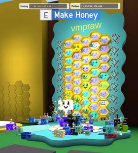 Bee Swarm Simulator | Account gifted 50 bees blue hive, tide popper SSA