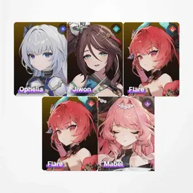 KR|Mabel+Flare+Jiwon+Ophelia+Flare|Only completed the tutorialg