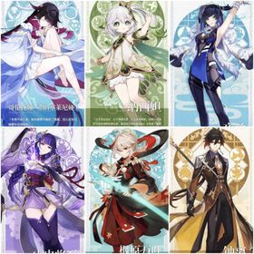Asia|AR10|Columbina Hyposelenia+Nahida+Yelan+Raiden+Kazuha+Zhongli|6 5-star characters|8-15 four-star characters|No birthday set, no email bound|Able to explore 100%|can log in normally immediately|Genshin Impact