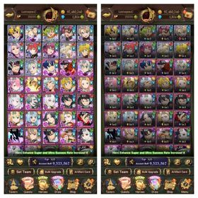 GLOBAL 1.800💎 | 9.3 Million CC | New Odin | 12LR | ALL BASIC UR | New Ban + Meliodas Cross : IF | All Collab Re:Zero | All Collab Solo Leveling | All Collab Fire Force | Collab Konosuba | Collab Gachiakuta