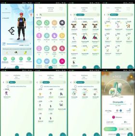 Pokemon GO LVL 28 | Giratina | Regieleki | Zygarde | Genesect | 8 Shiny | 10 Legendary | Event Pokemon | Full Access | D206