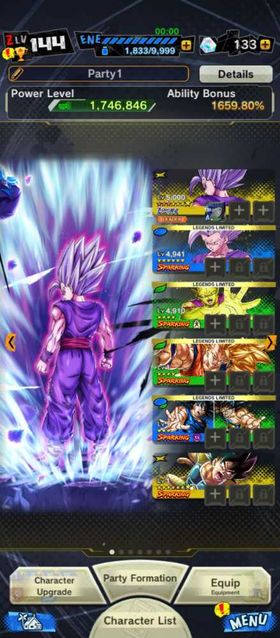 D230-IOS+Android-UL Beast Gohan 10 Red Star+8 Legens+Goku and Bardock+Super Vegeta+Piccolo+SS3 Goku+Soul+Event Farm CC